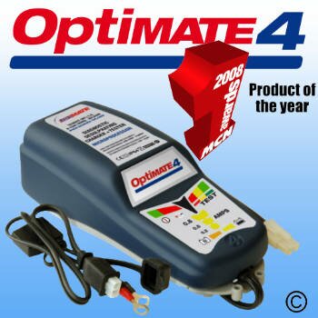 OPTIMATE 4 12v BATTERY SMART CHARGER